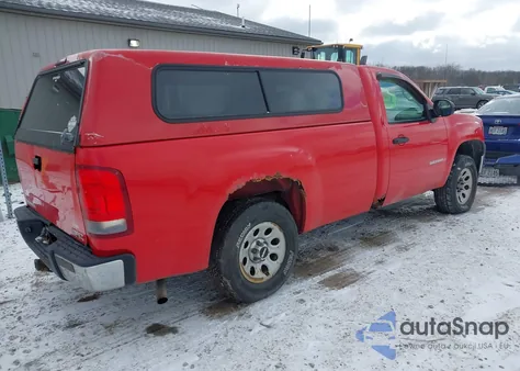 2008 GMC Sierra 1500 Work Truck из США, поврежденный, VIN 1GTEC14X48Z102421